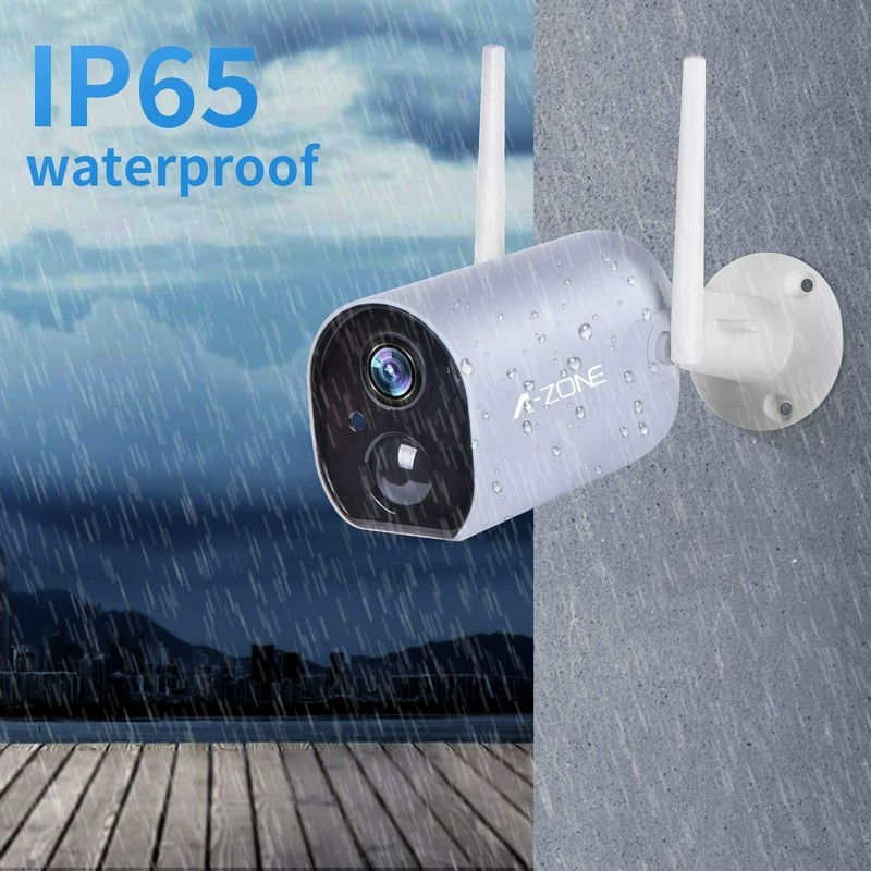 Battery Powered Outdoor Security Camera Wireless Home Security Camera WiFi Cam gallery