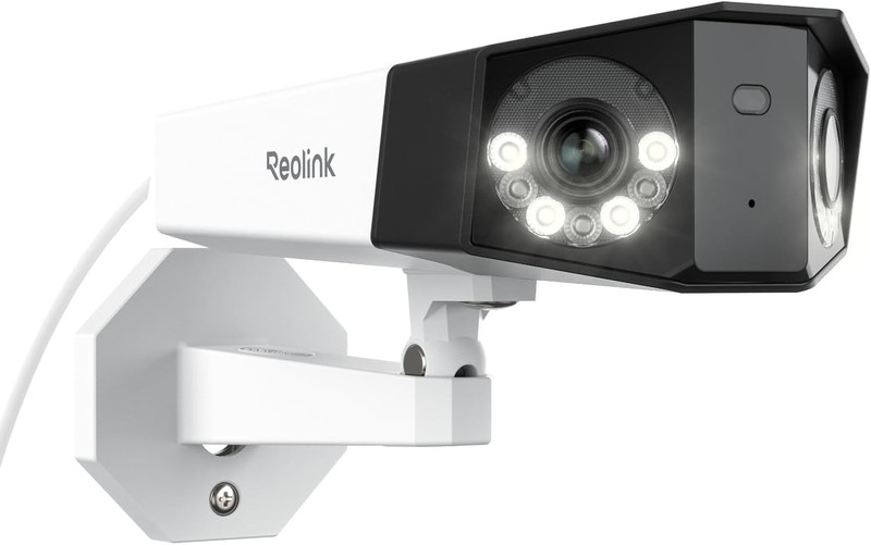 REOLINK 4K Poe Security Camera System, Home Outdoor IP Camera in 180 Degree View