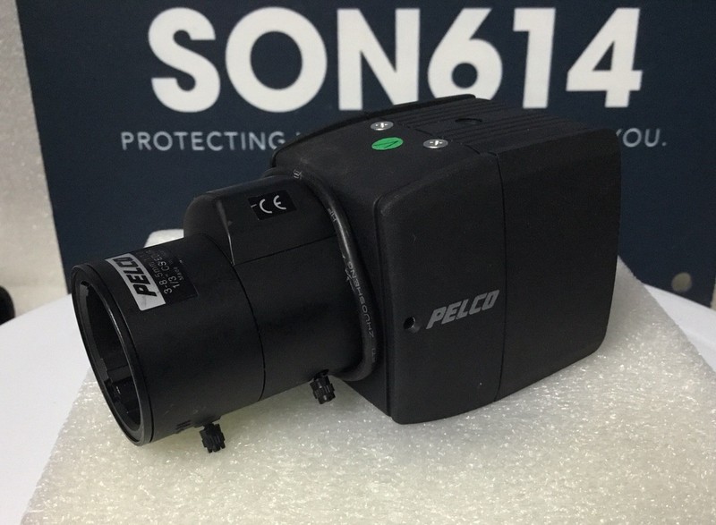 Pelco CCC1370H-2 Security Cube Color Camera W/ 480TVL 3-8.5mm 24VAC DSP TESTED! gallery