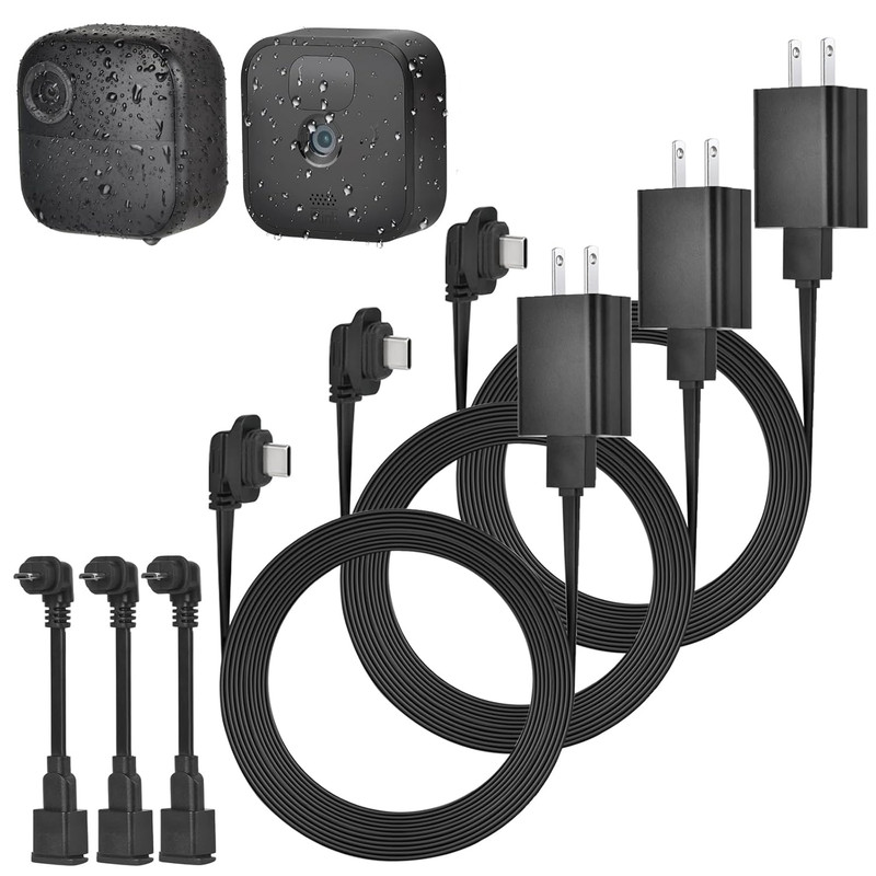 3Pack 25Ft/7.5M Power Adapter for Blink Outdoor 4 (4Th Gen)&(3Rd Gen)&Blink XT2/ gallery