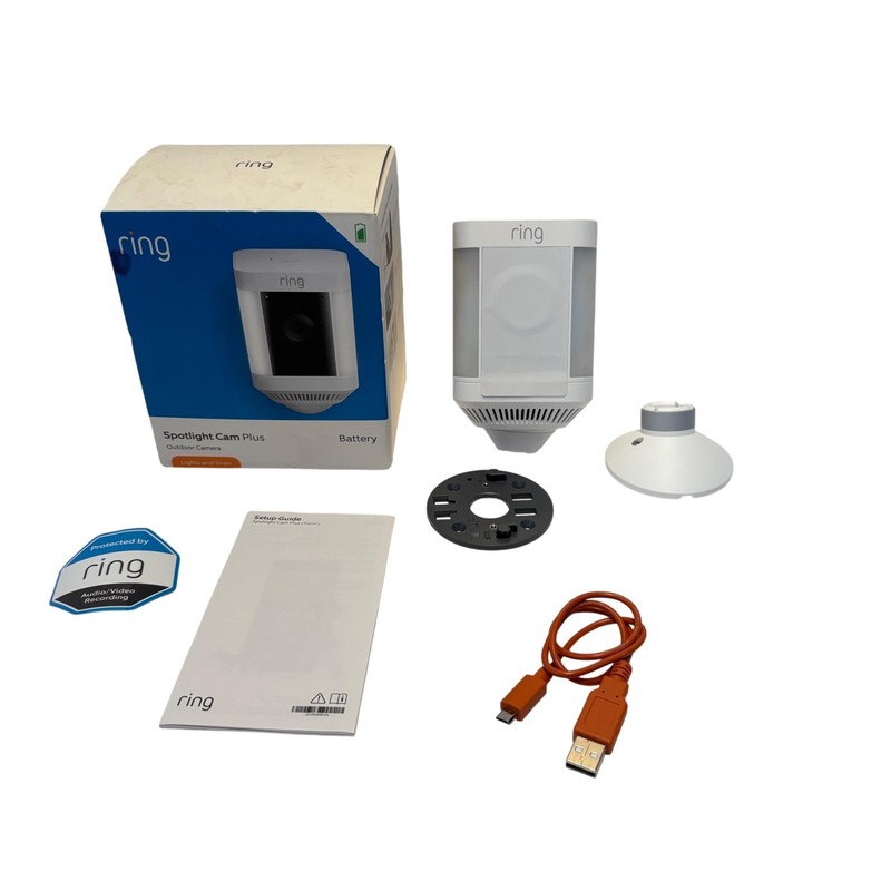 Ring Spotlight Cam Plus Battery Outdoor Security Camera B09JZ5BG26