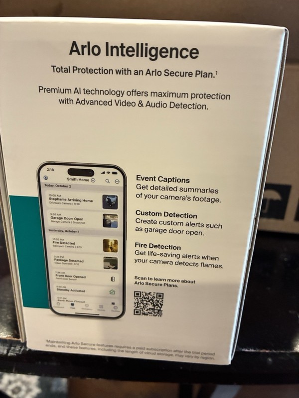 4 Arlo Essential Sec. Camera 3rd Gen2025 ReleaseWireless Outdoor Battery Powered gallery