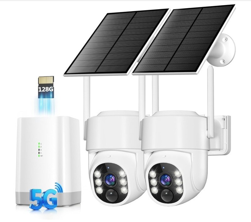Security Cameras Wireless Outdoor 4MP,5G & 2.4G,No Subscription 128GB Local HD