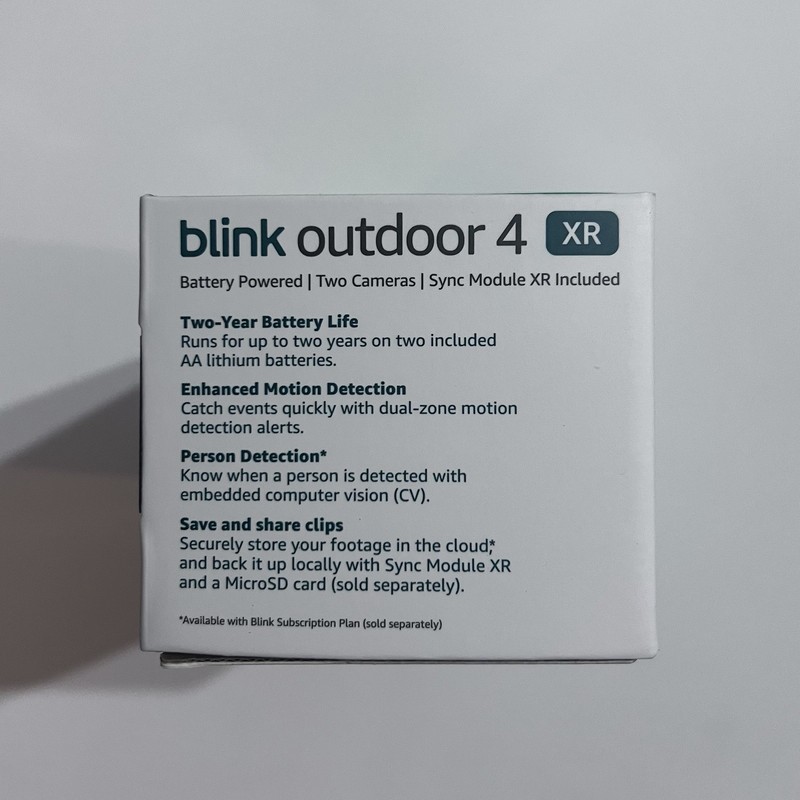 Blink Outdoor 4 XR Wireless Security 2 Camera System with XR Sync Module NEW! gallery