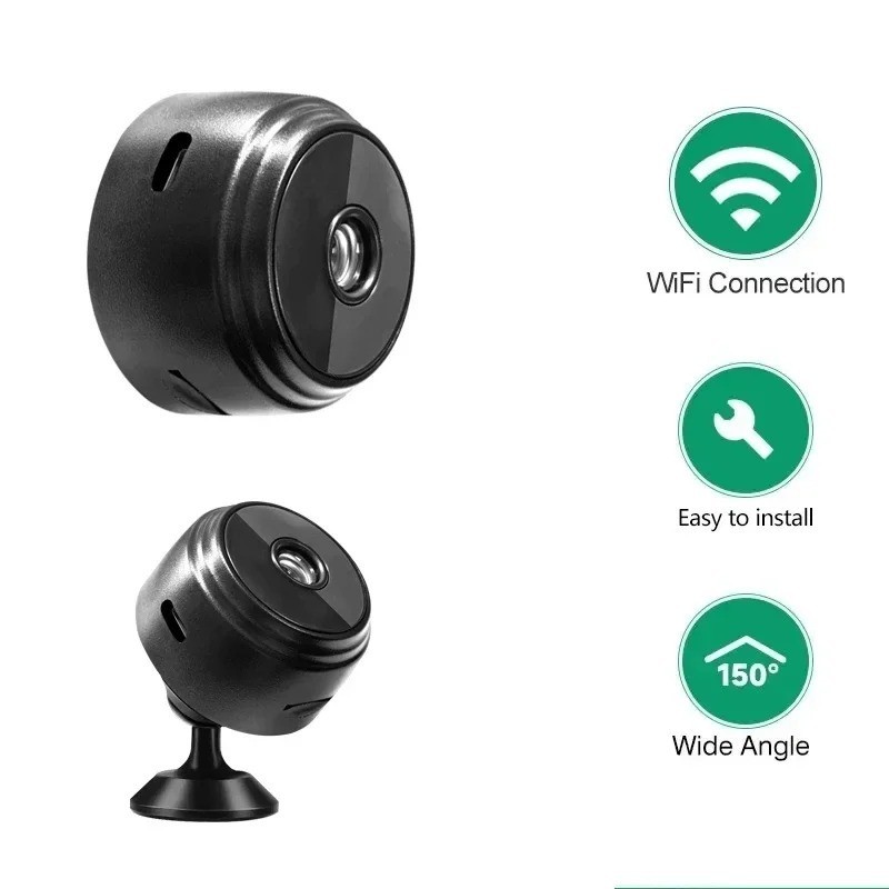 Mini Wireless Record Camera WiFi IP Home Security DVR Night Vision HD USB 1080P gallery