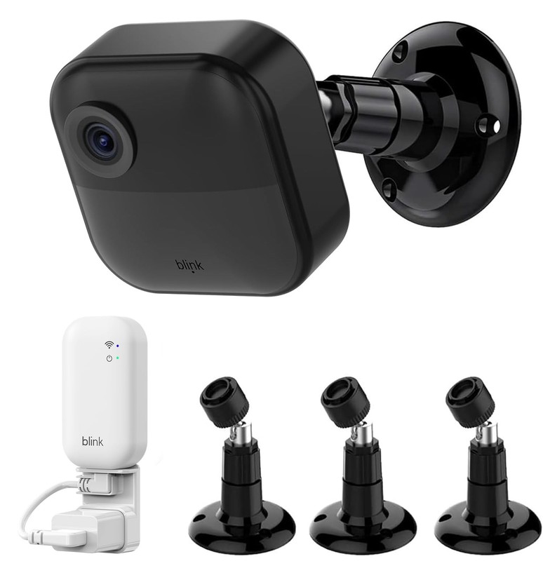 All-New Blink Outdoor 4 Camera Mount with Sync Module Outlet Holder, Compatib…