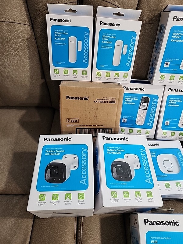 NEW Panasonic Alarm Home Network System Video Camera Monitoring Kit New Sealed gallery