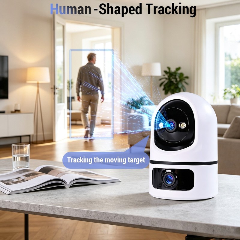 Wireless 5G WiFi Security Camera 2K Smart Home Indoor Night Vision Wired Cam gallery