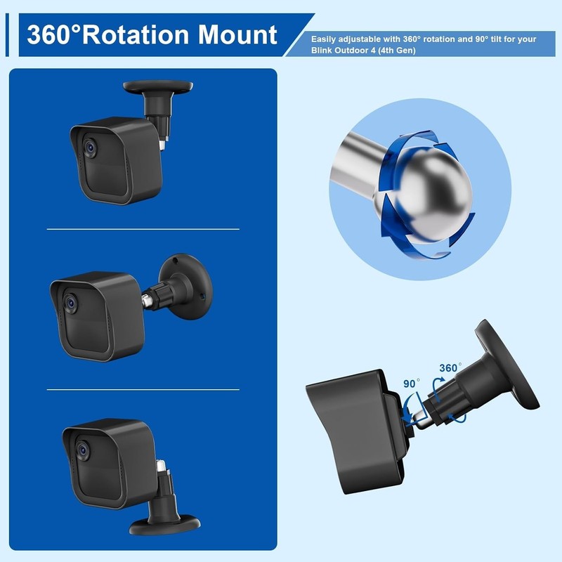 2-in-1 Sync Module Mount & 3-Pack Weatherproof Housing for Blink Outdoor Cameras gallery