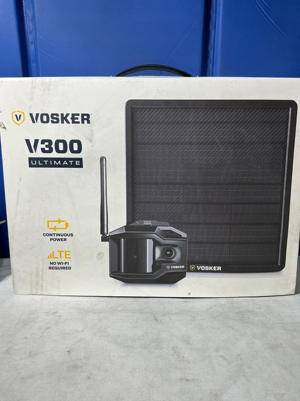 +Vosker V300 Ultimate 4G-LTE Autonomous Outdoor Security Camera