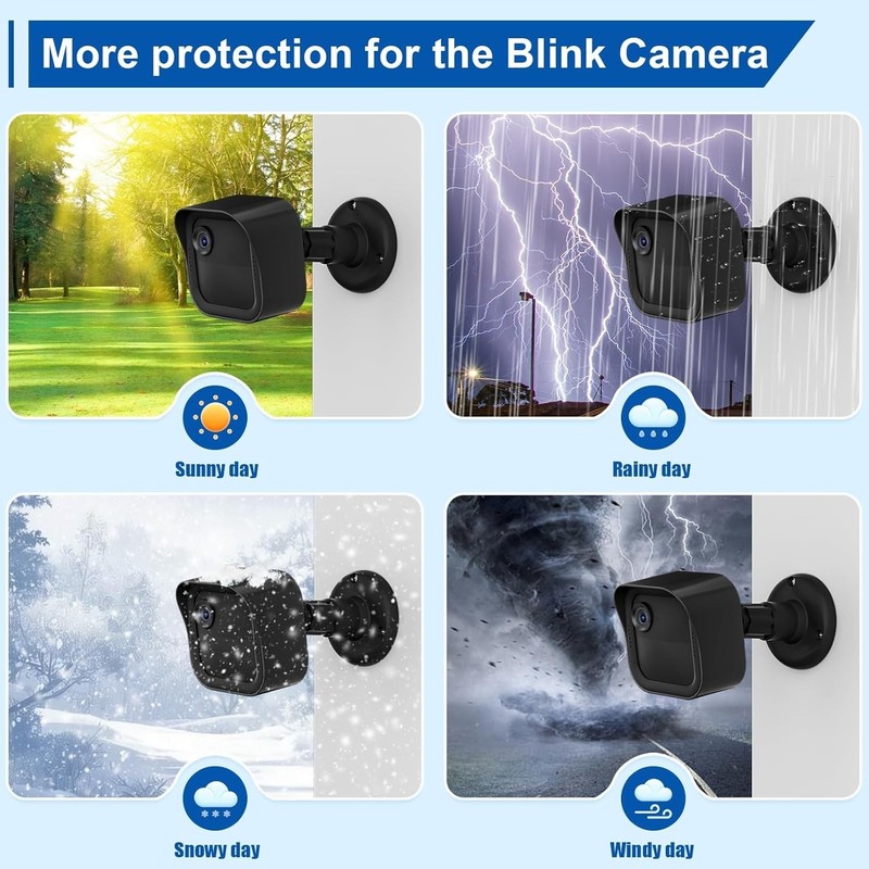 2-in-1 Sync Module Mount & 3-Pack Weatherproof Housing for Blink Outdoor Cameras gallery