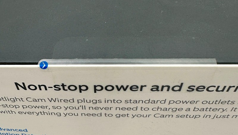 Ring Spotlight Cam Wired Gen 1 Plug-In Outdoor Camera White New Sealed gallery