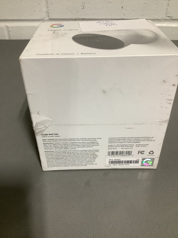 Google Nest Cam Outdoor/Indoor Security Camera with Wireless Battery - White 9 gallery