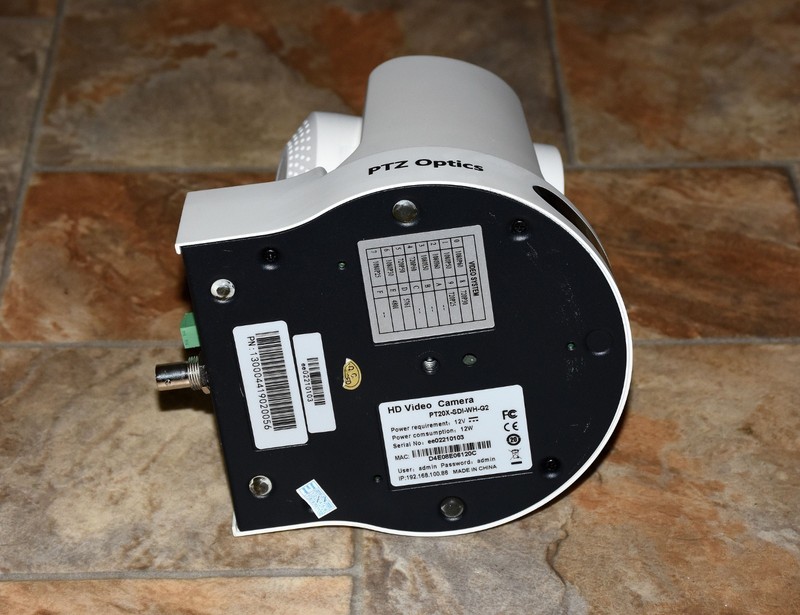 PTZOptics PT20X-SDI-WH-G2 20x HD PTZ Camera HDMI SDI LAN White - No Video gallery