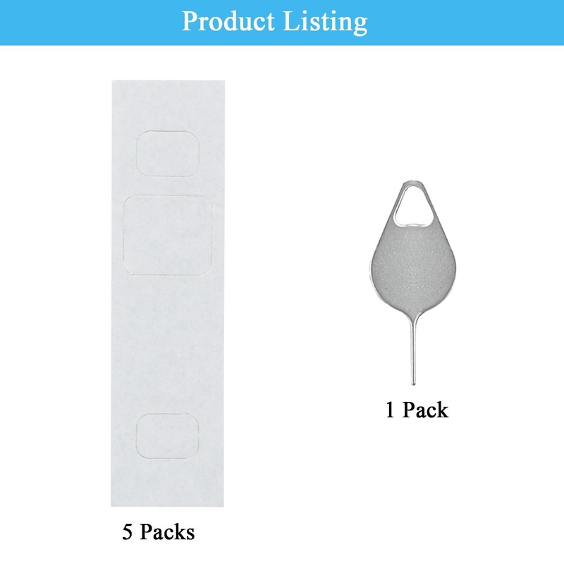 5Pack Double Sided Mounting Tape Compatible with eufy Security Video Doorbell... gallery