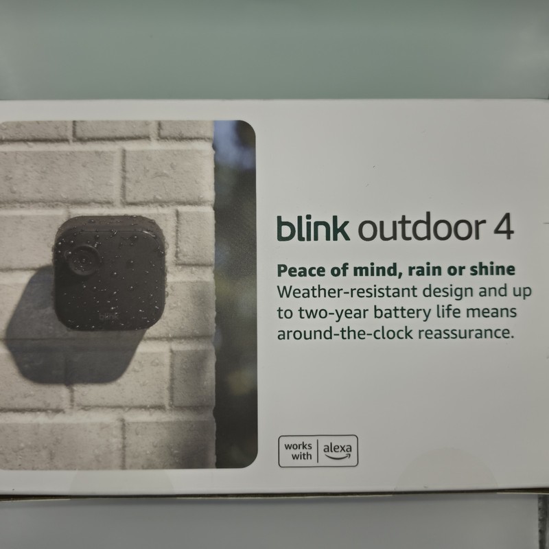 BRAND NEW BLINK Outdoor 4 (4th Gen) 5-Camera Security System w/ Sync Module Core gallery