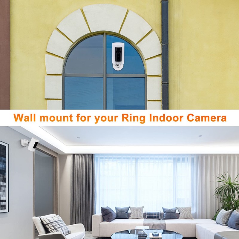 Strong Adhesive Wall Mount For Ring Camera&stick Up Cam Batteryindoor Outdoor Mo gallery