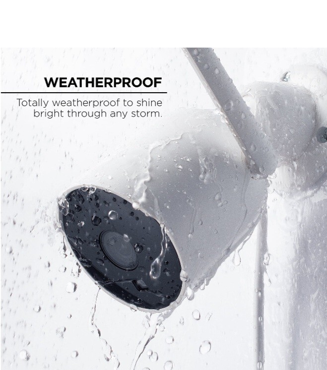 Merkury 1080P Smart Outdoor Security Camera, Weatherproof, Night Vision, Wi-Fi gallery