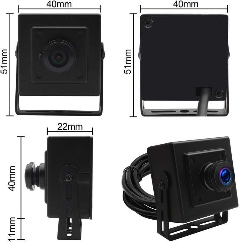 480P VGA USB Camera 60FPS 170 Degree Fisheye Wide Angle Lens USB Security Webcam gallery