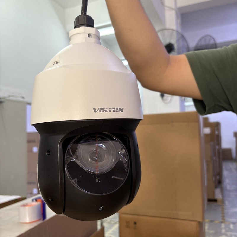 Vikylin 4K 8MP 25X Zoom 360 degree IR100 PTZ IP Camera Auto Track Face Detection gallery