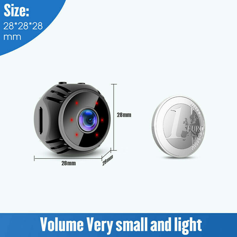HD 1080P Wireless Wifi Mini Camera IP Home Security DVR Night Vision Indoors Cam gallery