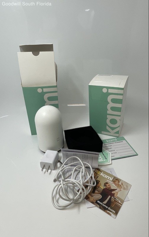 Kami YYS.3218 Indoor Night Vision 1080P Wi-Fi Security Cameras 2 Units No Tested gallery