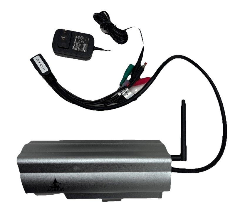 Agasio A602W Outdoor Wireless Network IP Camera – Silver