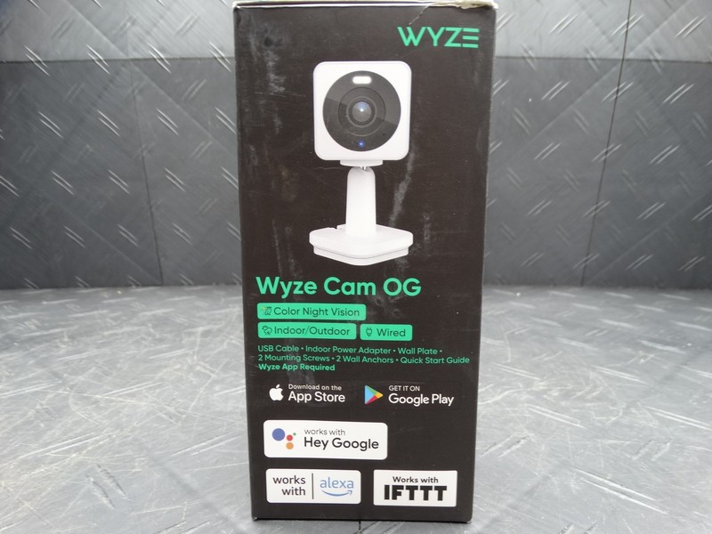 Wyze Cam OG, Wired Indoor/Outdoor 1080p HD Smart Home Security Camera WYZECGSD gallery