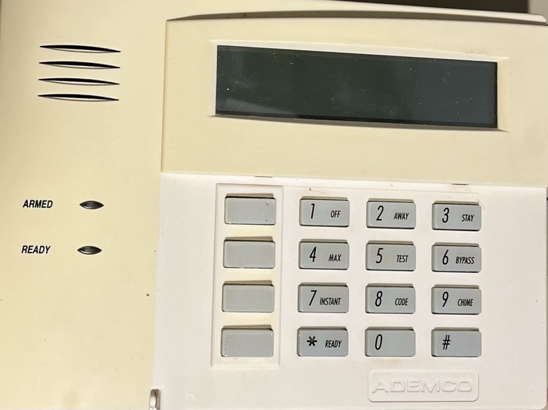 Vista Honeywell ADEMCO 6160  Fire Alarm and Security Equipment Keypad Free shipp
