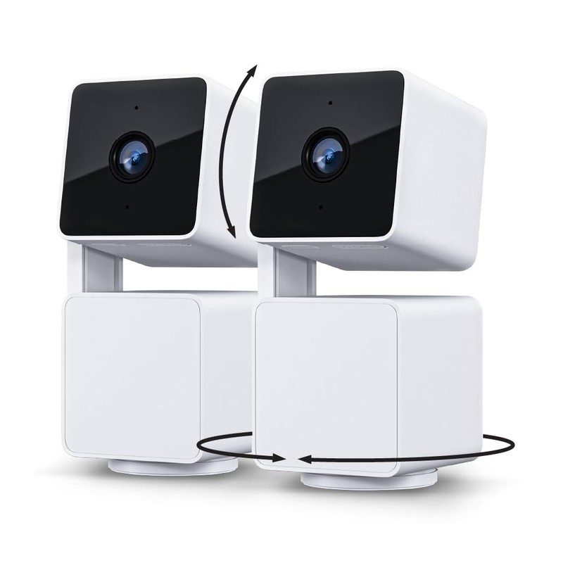 WYZE Cam Pan v3 Indoor/Outdoor IP65-Rated 1080p Pan/Tilt/Zoom Wi-Fi Smart Hom…