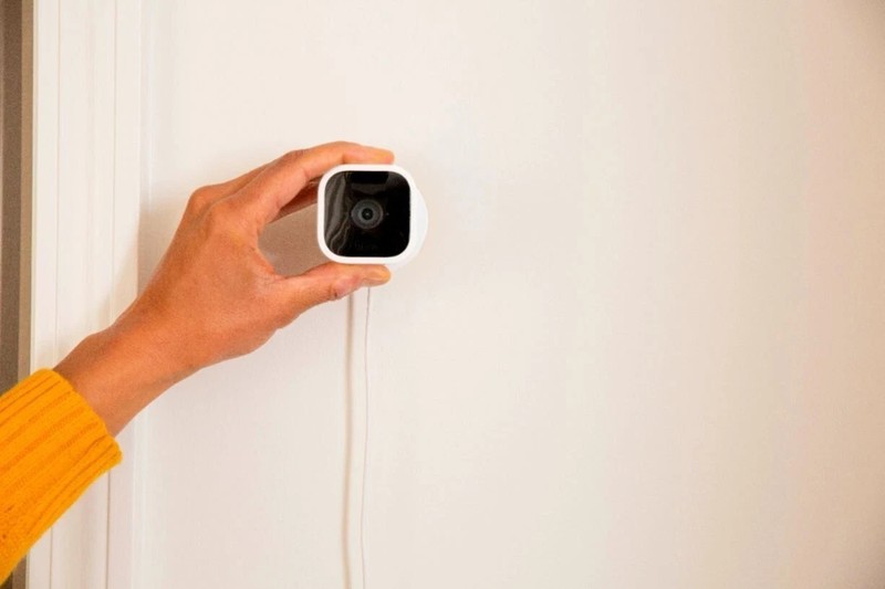 Blink Mini Indoor 1080p Smart Security Camera Plug-In Wireless (2-Pack) - White gallery