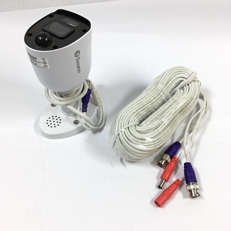 Swann PRO-4KRL Enforcer 4K Home Security Bullet Camera and Cable (Good)