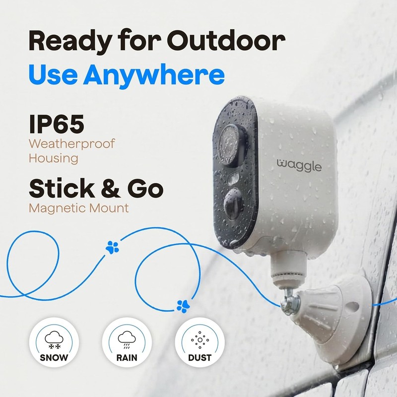 Weatherproof 4G Camera with 9000mAh Battery & Magnetic Mount for Easy Setup gallery