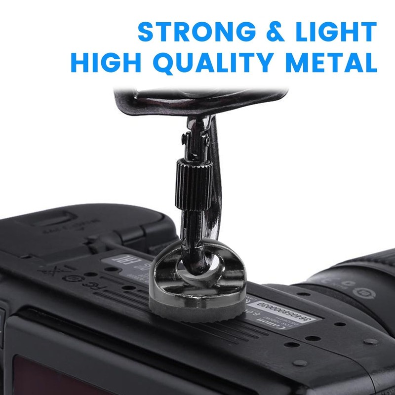 1/4" Camera Neck Strap Screw Holder, SDTC Tech 2 Pack 1/4-20 Thread Camera Screw gallery