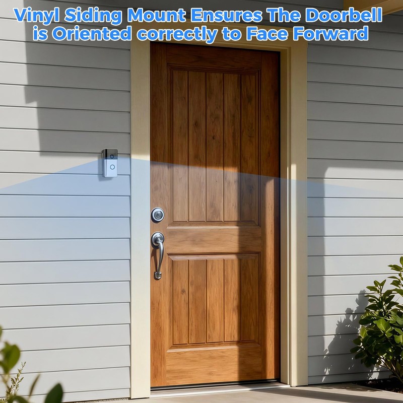 Ring Vinyl Siding Angle Adjustment Mount for Ring Video Doorbell(2nd Gen 2020... gallery
