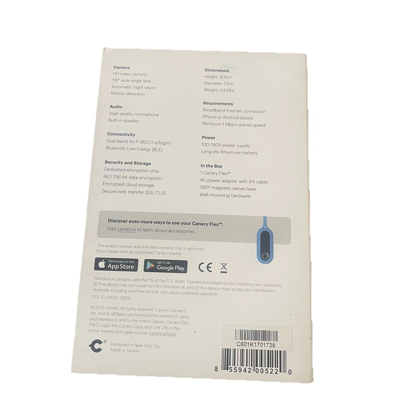 2 Canary Flex Indoor/Outdoor, Wire-free or Plugged-in Weatherproof HD Security 2 gallery