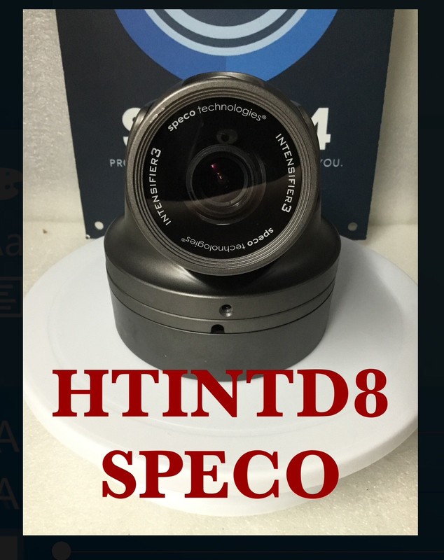 SPECO HTINTD8 Intensifier 3 Color Camera W/ 650TVL 2.8-12mm Vandal-Proof TESTED!