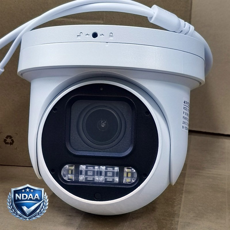 Vikylin 4K 8MP 5X Zoom PTZ POE IP Camera Full Color IR LED Dual Light RTSP Onvif gallery