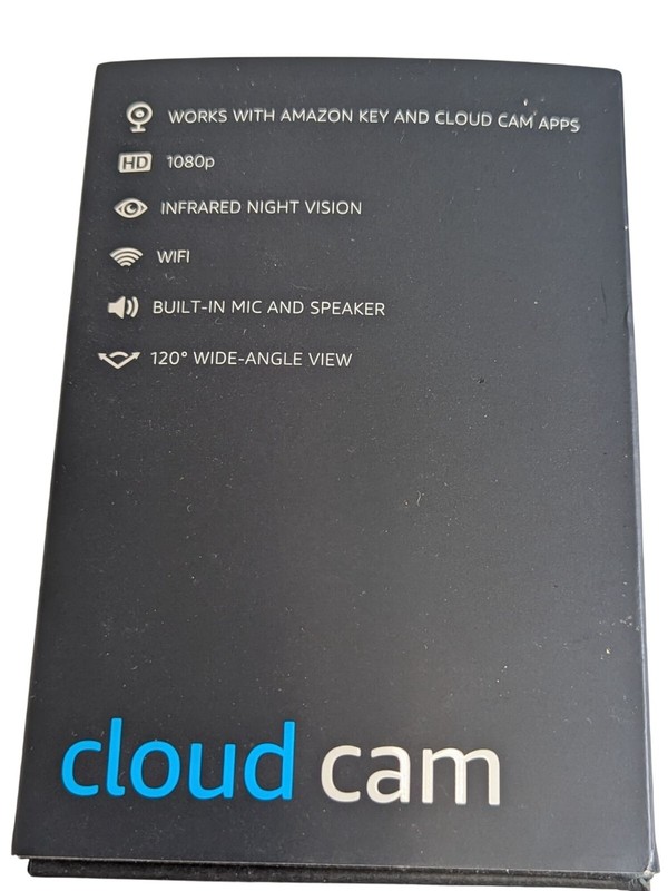 Amazon Cloud Cam Indoor Security Camera works with Alexa White 841667127033 gallery