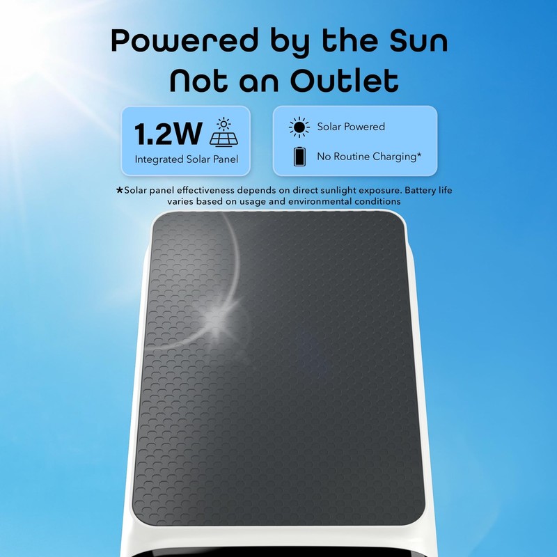Falcon Smart Solar Battery 2K+ – Outdoor Wireless, Weather Resistant with Sol... gallery