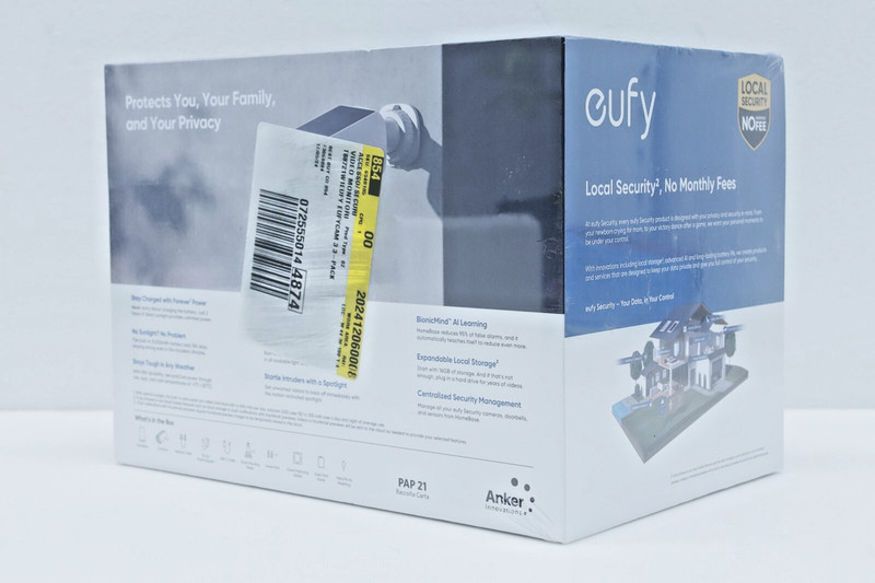 Eufy S330 EufyCam 3 4K Wireless Outdoor 3-Cam Kit Solar Panel T88721W1 Brand New gallery