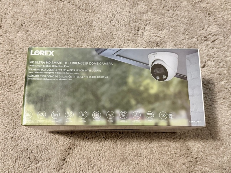Lorex Security System Bundle - 4K NVR, Cameras, Dome Camera & 2K Video Doorbells gallery