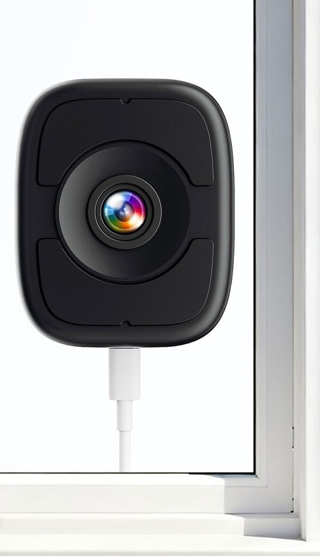 5MP 3K Magnetic Window Security Camera - Night Vision, WiFi, 24/7 Recording, Two gallery