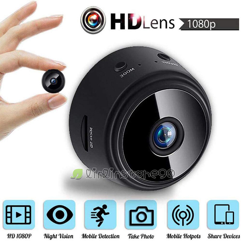 Tiny Smart Wireless Camera Secret Scope Style Wifi IP Home Security Surveillance gallery
