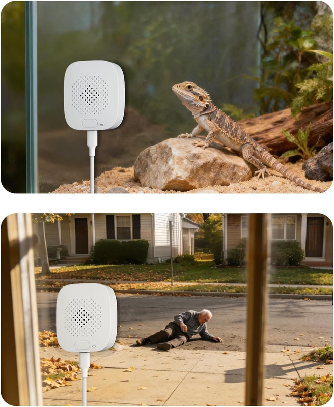 LongPlus 8MP 4K Window Camera 2 Pack, 2.4/5GHz WiFi Safeview Camera with Night V gallery