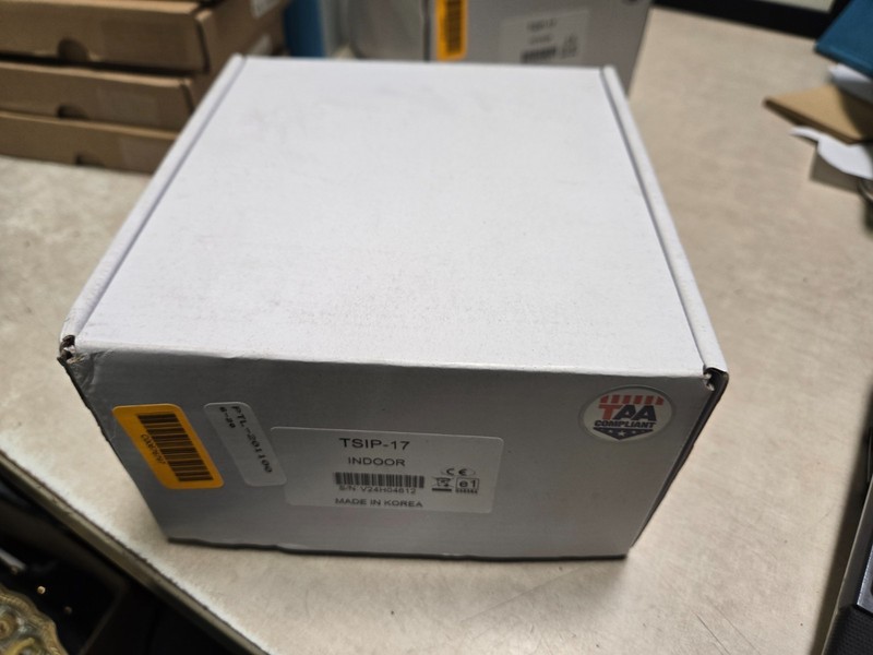 Lot of 2 TSI TSIP-17 Indoor Wedge Cameras - New Open Box TAA Compliant