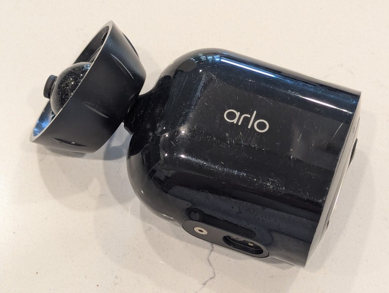 Arlo Pro 4 VMC4041P 2K Security Camera Black no mount no battery gallery