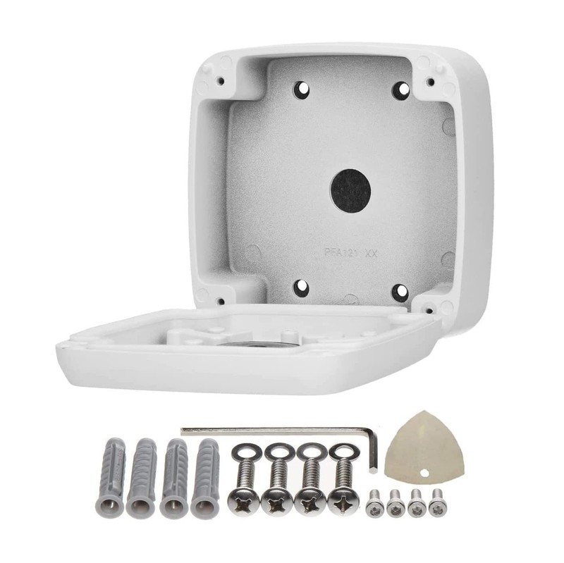 PFA122 Water-Proof Aluminum Junction Box for Dahua Bullet Cameras, White gallery