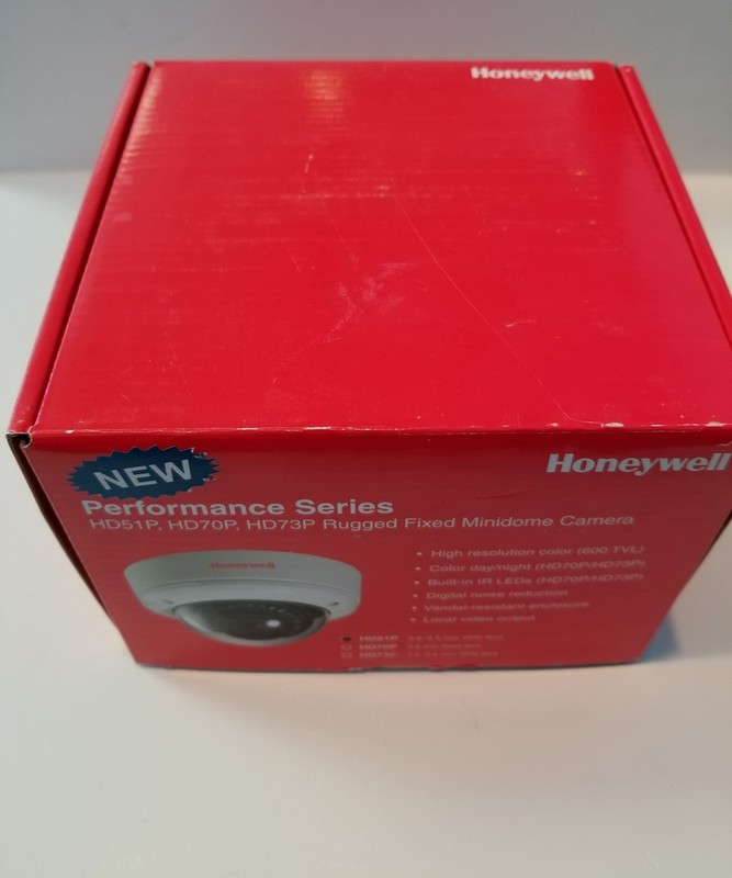 Honeywell HD51P rugged fixed minidome color camera BRAND NEW gallery