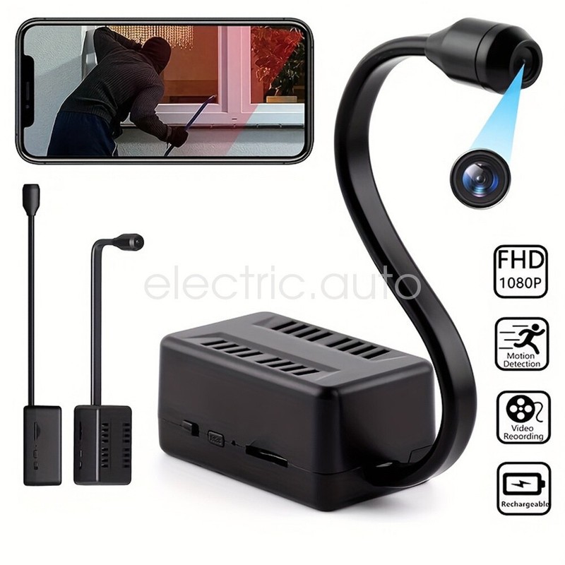Flexible Lens Mini WiFI Camera 1080P HD IP Home Security Cam Remote Monitoring gallery